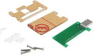 Raspberry Pi Zero W USB-A Addon Board V1.1 No Data Line Required Plug in Then Play Provide A Full Sized USB Type-A Connector with Protective Acrylic Case for Raspberry Pi Zero or Zero W