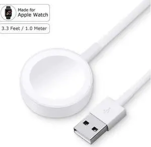 Apple Watch Charger iWatch Charger Charging Cable Magnetic Wireless Portable Charger Pad 3.3 ft Charging Cable Cord for Apple Watch Series 3 2 1 All 38mm 42mm iWatch