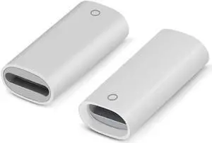[2 Pack] Adapter Compatible with Apple Pencil Adapter Female to Female Charging Adapters Lightning Cable Adapter for iPad Pro Apple Pencil