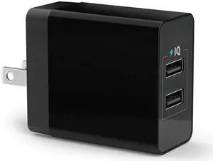 Werleo 24W 4.8A Dual Travel USB Charger Wall Adapter with Foldable USB Plug for iPhone XS MAX iPhone X 8 7 Plus 6 5 SE iPad Mini Macbook Pro Samsung Galaxy Note 5 S5 S6 S7 S8 Edge Tablets HTC Nexus LG