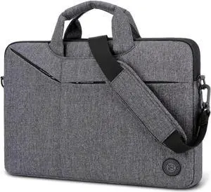 Laptop Bag 15.6 Inch Water Resistant Briefcase Shoulder Messenger Bag Water Repellent Laptop Bag Satchel Tablet Bussiness Carrying Handbag Laptop Sleeve for Macbook Computer Notebook Women and Men