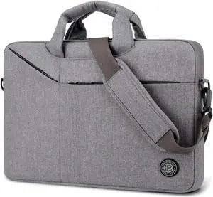 Laptop Bag 15.6 Inch Water Resistant Briefcase Shoulder Messenger Bag Water Repellent Laptop Bag Satchel Tablet Bussiness Carrying Handbag Laptop Sleeve for Macbook Computer Notebook Women and Men