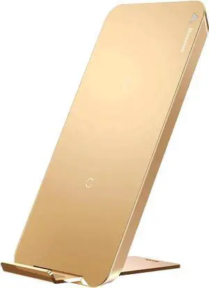 Fast Qi Wireless Charger, Wireless Charging Stand Compatible with iPhone 14/13/12/11/SE/XS/XR/X/8,Samsung Galaxy S22 S21 S20 S10 S9 S8 Note 20/10/9/8 and Qi-Enabled Phone