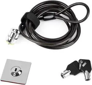 Laptop Cable Lock Hardware Security Cable Lock Zinc Alloy Anti Theft Combination Lock for iPad Tablet Laptop MacBook Dell HP Lenovo Kindle Samsung Android All Other Notebooks Tablets