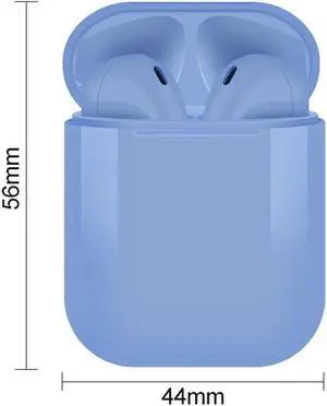 Bluetooth Earbuds True TWS Wireless Headset Headphone Touch Control Binaural Earphones Hi-Fi Sound Mini Earphone with Charger Base for iPad Air iPod iPhone Android White