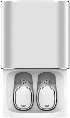 QCY T1 Pro Touch Control Bluetooth Earphones TWS Mini Wireless Headset Music Earbuds with Microphone Handsfree Calls Noise Cancellin 750mAh charging box