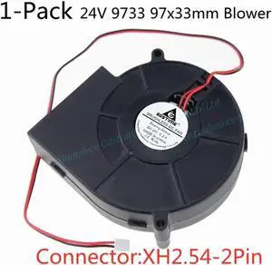 Weastlinks 9733 DC Blower Fan 12V 24V 97x33mm Brushless Blower Fan Turbo Fan 97MM Dual Ball USB Cooling Blower Fan
