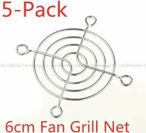 Weastlinks 2PCS DC 5V 12V USB Fan 6cm 60mm 6010 60x60x10mm Ultrathin Brushless Axial Cooling Fan 6010 Fan 2510 3Pin USB Fan Grill Net