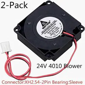 2Pcs 4010 DC Blower Fan 5V 12V 24V 40x40x10mm Miniature Ultra-Thin Blower 3D Printer Fan 40MM Cooler Cooling Fan Blower Fan