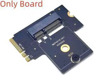 M.2 Key A+E Riser Converter Adapter M2 NGFF Key A/E to A/E Extension Board for M.2 Key A+E SATA 3.0 6Gbps SSD HDD Expansion Card