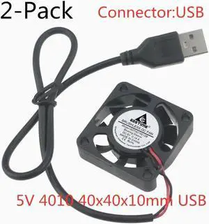 2PCS DC 5V 12V 24V Fan 4cm 40mm 4010 40x40x10mm Ultrathin Brushless Axial Cooling Fan 4010 USB Fan PH2.0 XH2.54 2PCS DC 5V 12V 24V Fan 4cm 40mm 4010 40x40x10mm Ultrathin Brushless Axial Cooling Fan 4010 USB Fan PH2.0 XH2.54