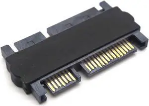 22Pin SATA Male to SATA Male Adapter Converter 7+15Pin for Desktop Laptop Hard Disk Drive