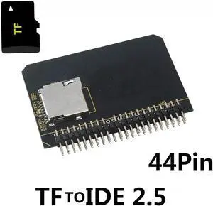 Micro SD to 2.5 44pin IDE Adapter Reader TF CARD to ide For Laptop