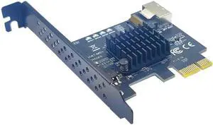 PCIE to Mini SAS SFF-8087 Expansion Card Support 4 Port SATA 3.0 6Gbps HDD SSD SFF8087 to PCI Express X1 Adapter SATA Controller N/A