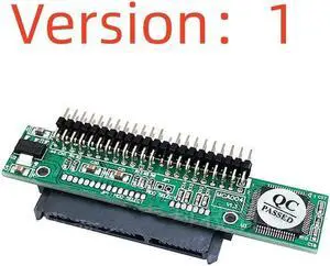 Sata to IDE Adapter Converter Card 2.5 Sata Female to 2.5 inch IDE Male 44pin Port 1.5Gbs Support ATA 133 100 HDD CD DVD Adapter