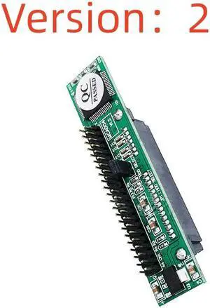 Sata to IDE Adapter Converter Card 2.5 Sata Female to 2.5 inch IDE Male 44pin Port 1.5Gbs Support ATA 133 100 HDD CD DVD Adapter Red