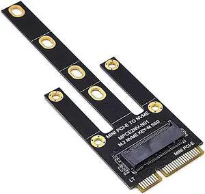 Mini PCIE to NVME Adapter Mini PCIE to M2 MINI PCI-E to NVME Convert Card Riser Support 2230 2242 2260 2280 NVME PCIE M.2 SSD