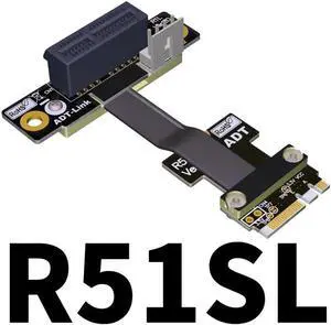M.2 Key A.E. WiFi To PCI Express X1 X4 X8 X16 Extension Cable Riser PCI-E 3.0 4.0 1x 4x 8x 16x NGFF M2 Adapter Cable Gold