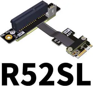 M.2 Key A.E. WiFi To PCI Express X1 X4 X8 X16 Extension Cable Riser PCI-E 3.0 4.0 1x 4x 8x 16x NGFF M2 Adapter Cable Red