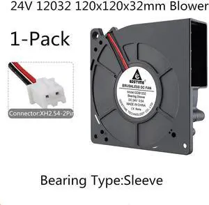 12032 DC Blower Fan 5V 12V 24V 120x32mm Brushless Blower Fan Turbo Fan 120MM Dual Ball USB Cooling Blower Fan