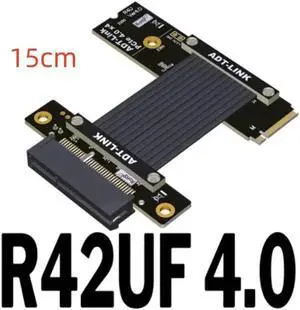 M.2 NVMe To PCIE 4.0 Extender Riser Adapter For PCIe X4 Slot USB, Wireless LAN, SSD, Capture Cards To M.2( SSD, M-key)extension