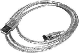 USB MALE TO IEEE 1394 6 PIN FIREWIRE for Digital Camera Video Camera DV 1394 Double Layers Shielding Cable