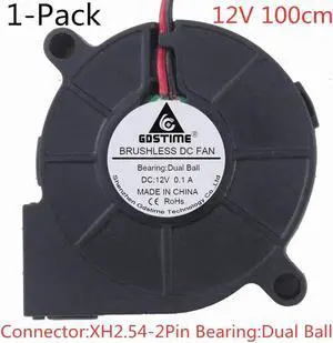 5015 DC Blower Fan 12V 24V 50x50x15mm Brushless Blower Fan Humidifier accessories Dual Ball Turbo Fan 50MM Cooling Blower Fan