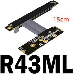 PCI-E 3.0 Riser Card M.2 for NGFF for NVMe to PCIe x16 Extension Cable Gen3 SATA Power Cable 32G/bps for BTC Miner Gold PCI-E 3.0 Riser Card M.2 for NGFF for NVMe to PCIe x16 Extension Cable Gen3 SATA Power Cable 32G/bps for BTC Miner Gold