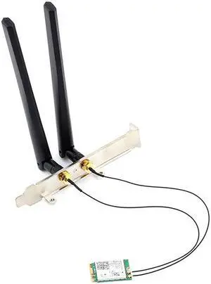 Dual band 2.4Gbps 802.11ax WiFi6 Desktop Kit AX200 Bluetooth 5.1 Wifi Card 2.4G/5Ghz MU-MIMO AX200NGW Adapter Antenna