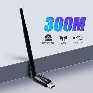1800Mbps WiFi 6 USB Adapter Wireless Network Card USB 3.0 WiFi6 Dongle USB LAN Ethernet Dual Band 2.4G/5.8G For PC Laptop Win 10