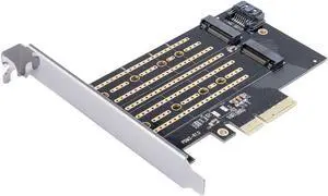 PCI-E Express M.2 M B key Interface SSD M.2 NVME to PCI-E 3.0 X4 Gen3 Convert Card Support 2230-2280 Size Super Speed Card
