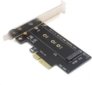 NVME SSD M2 PCIE Adapter PCIE to M2 Adapter M.2 NVME SSD to PCI Express X4 Card Riser Adapter M Key for 2230-2280 M2 SSD