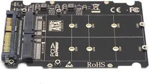 U2 PCI-Express 3.0 4x X16 to U2 SFF-8639 Adapter NVMe PCIe SSD PCI-e to U.2 Card M.2 NGFF 2.5 SSD TO PCI-E X16