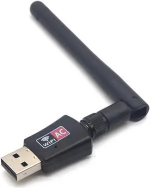 600Mbps USB wireless wifi Adapter 2.4GHz 5GHz WiFi with Antenna Dual Band PC Mini Computer Network Card Receiver 802.11b/n/g/ac
