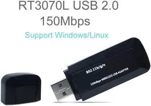 RaLink RT3070 150Mbps 802.11n Mini Wireless Nano USB WiFi Adapter Wi Fi Dongle for Windows 7/8/10 Linux RaLink RT3070 150Mbps 802.11n Mini Wireless Nano USB WiFi Adapter Wi Fi Dongle for Windows 7/8/10 Linux