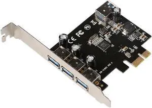 USB 3.0 (3+1) 3 External + 1 Internal Ports PCI-e PCI Experss PCIE Controller Riser Card Adapter