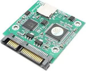 Micro SD TF Card to 22pin SATA adapter card 2.5" hdd enclosure TF cards to 7+15 SATA converter