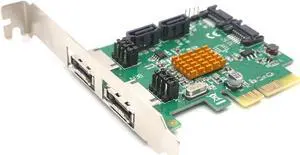 PCI-E to 4 Port Internal SATA 3.0 Raid Controller Card with 2 Port External eSATA EST11B