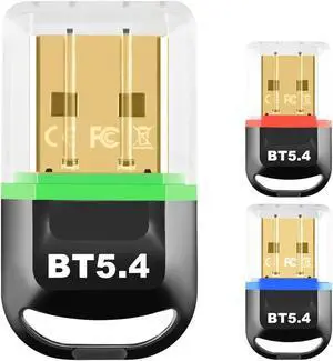 Bluetooth Adapter for Pc Usb Bluetooth 5.0 Bluetooth 5.3 5.4 Dongle Receiver for Speaker Mouse Keyboard Music Audio Transmitter