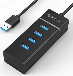 Portable 4 Ports USB 3.0 HUB USB3.0 High Speed 5Gbps Dock Station