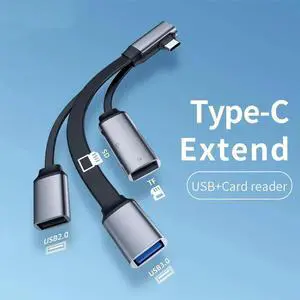 USB C HUB Card Reader Type-c to USB 3.0 2.0 hub SD Micro SD TF Card Reader OTG Adapter cable for Mobile Phone iPad