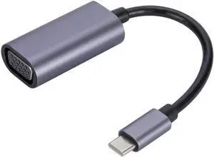 USB C To VGA Audio Cable Adapter Type C To VGA Converter Adapter Cable For TV Monitor Projector Projection Screen Playback