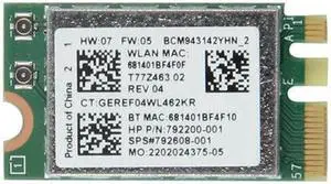 150Mbps For Broadcom BCM943142Y M.2 NGFF Wireless-N 2.4Ghz 802.11b/g/n Bluetooth 4.0 Network Mini PCI-E Wifi Card