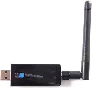600Mbps USB Wifi Adapter RTL8821AU Bluetooth 4.0 Dual Band 2.4G/5G 802.11ac Dongle Wlan Wireless Network Card Antenna