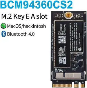 NGFF M.2 A/E Key Adapter For 12+6 Pin Wireless Module BCM94360CS2 Wifi Card Hackintosh macOS