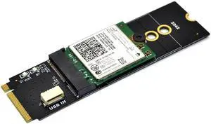 M.2 Wifi Adapter M.2 M Key to A+E Key Slot Wifi Bluetooth Network Card NGFF NVMe PCI express SSD Port to E key Slot Wifi Adapter