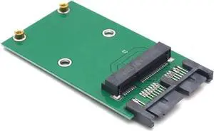 Mini PCI-e PCIe mSATA 3x5cm SSD to 1.8 Micro SATA Adapter converter card