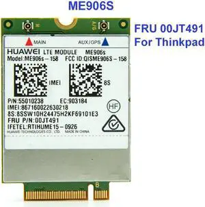 ME906S ME906S-158 FRU 00JT491 LTE Original M.2 Qualband FDD LTE 4G Module For Thinkpad T460 L460 P50s T560 X260 X1 Yoga