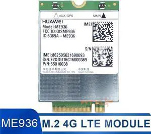 ME936 4G LTE Modules NGFF Quad-band WCDMA/HSDPA/HSUPA/HSPA+ GPRS/EDGE Wireless M.2 Card