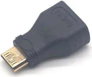 3 PCS Gold-Plated 1080P Mini HDMI Male To Standard HDMI Female Extension Adapter Female To Male F-M HDMI Converter